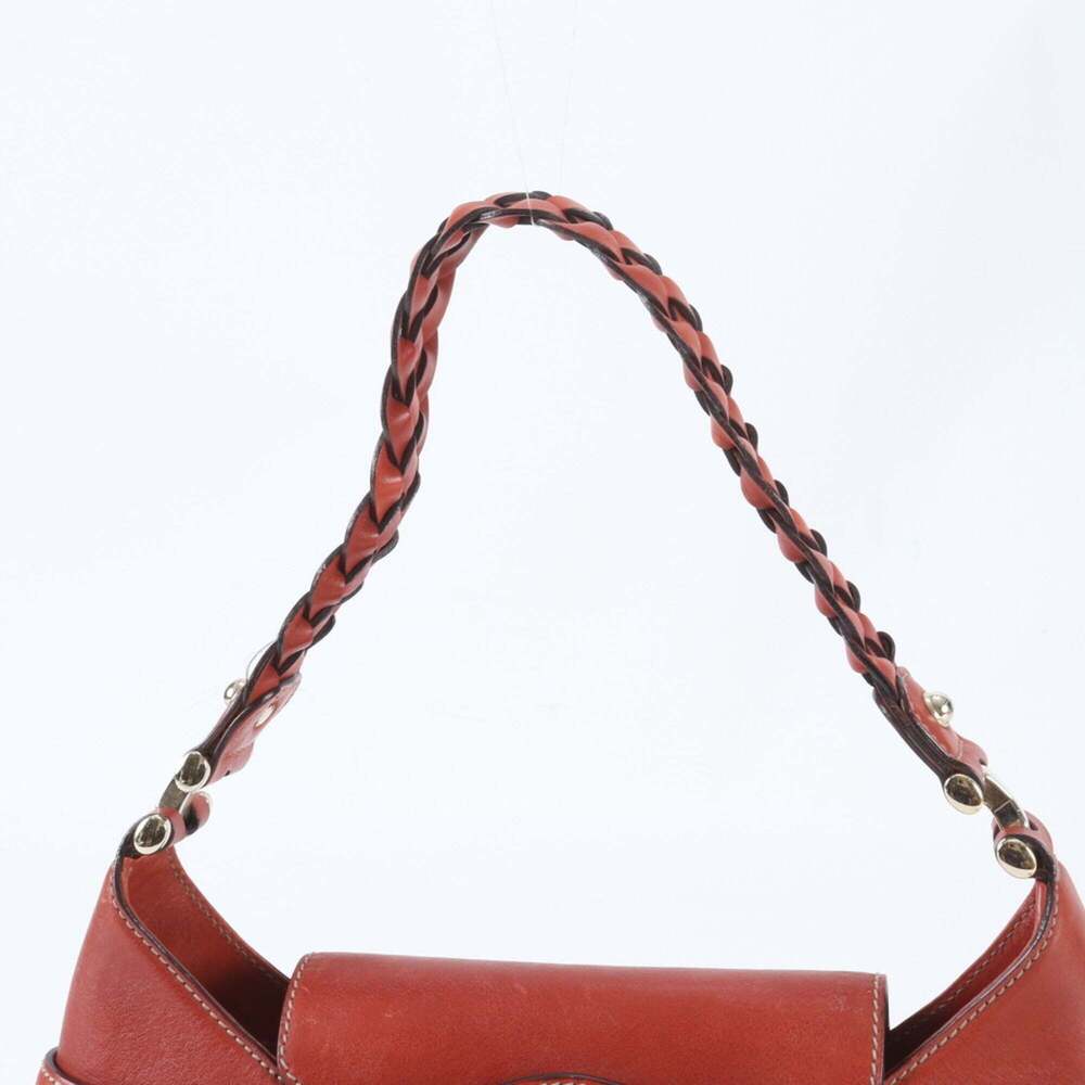 GUCCI Cream Leather Horsebit Shoulder Bag - Picture 2 of 9